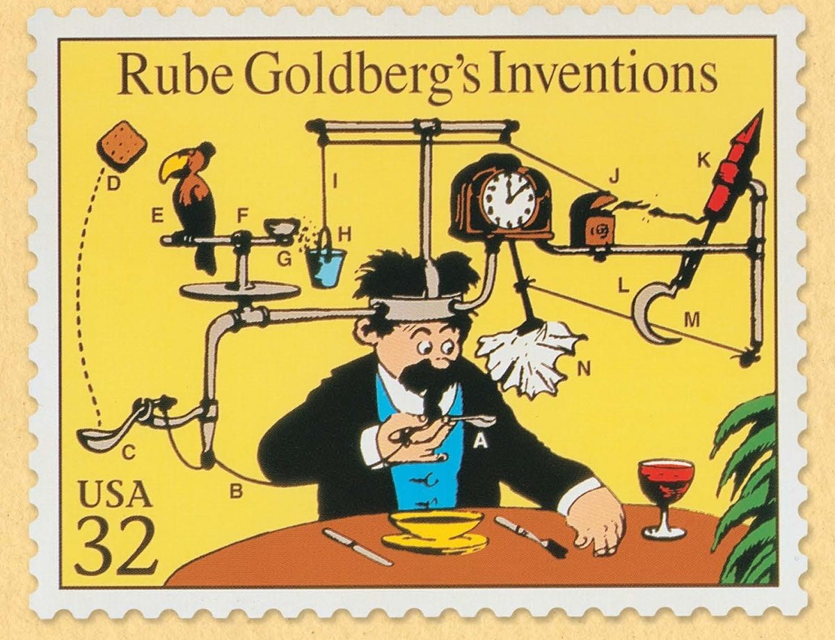 The Art of Rube Goldberg – ArtGeek