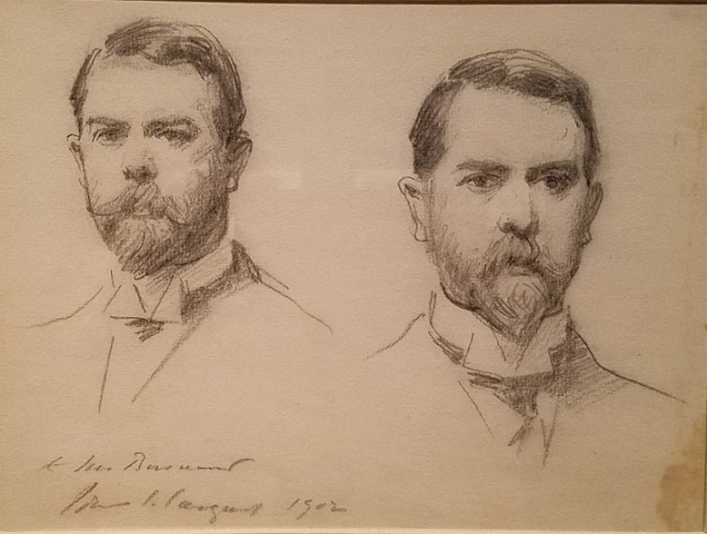 John Singer Sargent, Double Self-Portrait, 1902