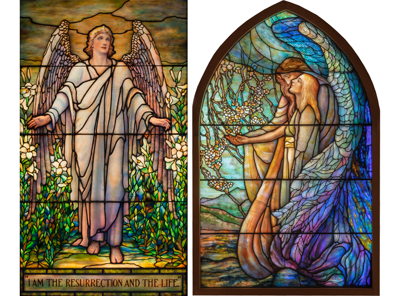 Wistaria by Louis Comfort Tiffany Stained Glass Poster C.H. Morse Museum of  Art